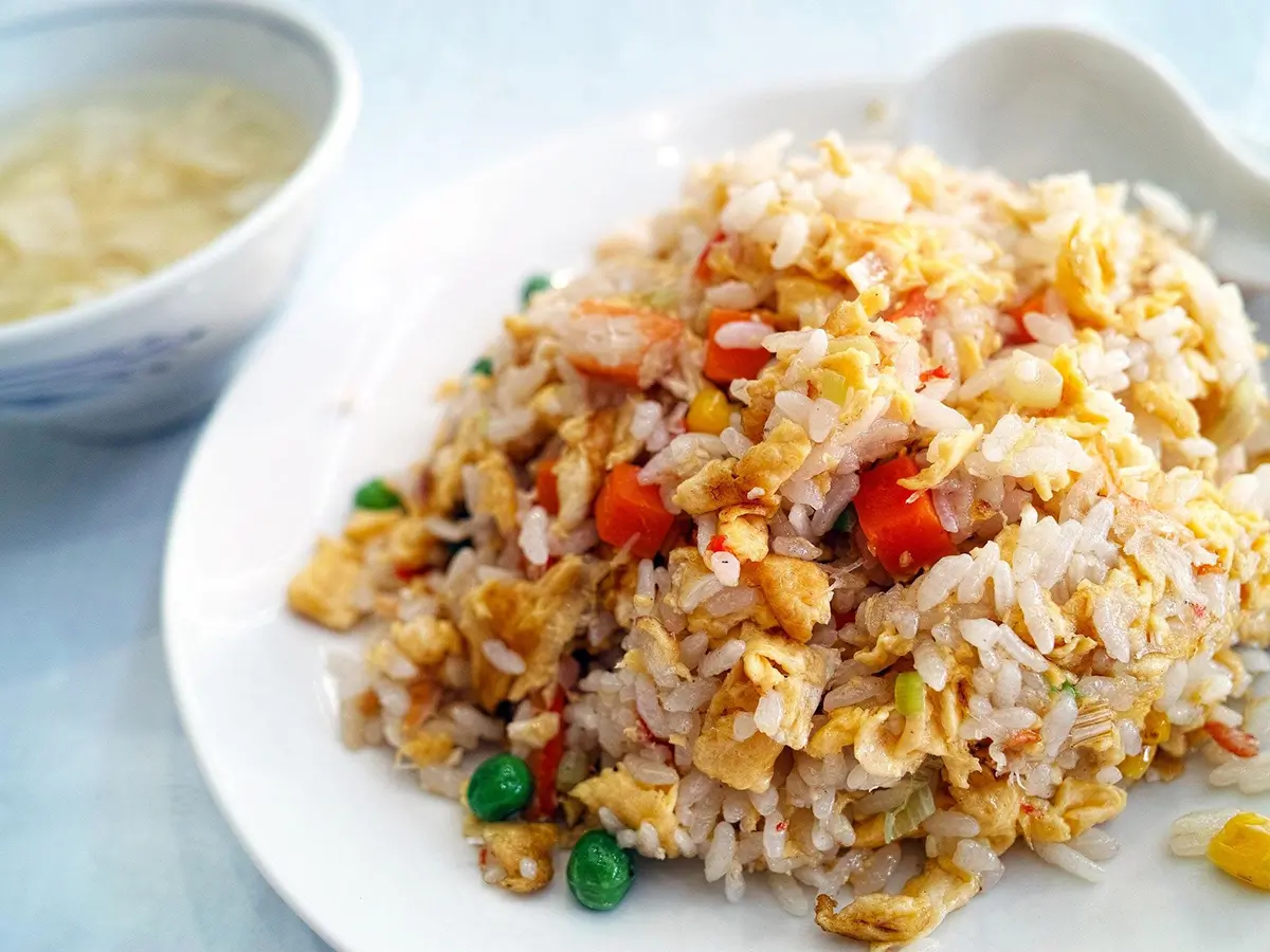 Fried Rice at Joy Garden, Chinese Restaurant in Galesburg